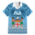 Custom Fiji Rugby Family Matching Short Sleeve Bodycon Dress and Hawaiian Shirt Fijian Go 2023 World Cup - Wonder Print Shop