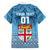 Custom Fiji Rugby Family Matching Short Sleeve Bodycon Dress and Hawaiian Shirt Fijian Go 2023 World Cup - Wonder Print Shop