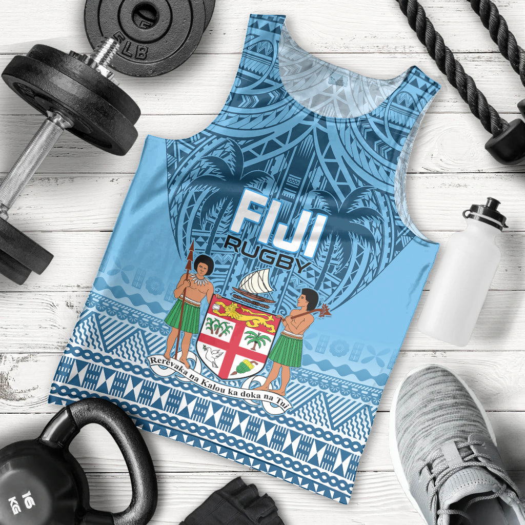 Custom Fiji Rugby Men Tank Top Fijian Go 2023 World Cup - Wonder Print Shop