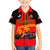 Personalised Carlos Sainz 55 Family Matching Puletasi Dress and Hawaiian Shirt 2023 Singapore GP - Wonder Print Shop