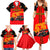 Personalised Carlos Sainz 55 Family Matching Summer Maxi Dress and Hawaiian Shirt 2023 Singapore GP - Wonder Print Shop