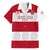 Custom England Rugby Family Matching Puletasi Dress and Hawaiian Shirt The Red Rose Champion World Cup 2023 - Wonder Print Shop