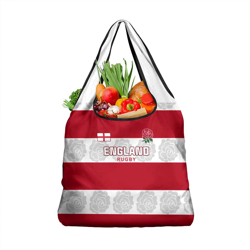 Custom England Rugby Grocery Bag The Red Rose Champion World Cup 2023