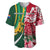 Custom South Africa and England Rugby Baseball Jersey The Red Rose Protea Pattern - Wonder Print Shop