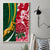 Custom South Africa and England Rugby Canvas Wall Art The Red Rose Protea Pattern - Wonder Print Shop