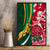 Custom South Africa and England Rugby Canvas Wall Art The Red Rose Protea Pattern - Wonder Print Shop