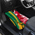 Custom South Africa and England Rugby Car Mats The Red Rose Protea Pattern - Wonder Print Shop