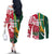 custom-south-africa-and-england-rugby-couples-matching-off-the-shoulder-long-sleeve-dress-and-long-sleeve-button-shirt-the-red-rose-protea-pattern