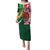 Custom South Africa and England Rugby Family Matching Puletasi Dress and Hawaiian Shirt The Red Rose Protea Pattern - Wonder Print Shop