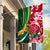 Custom South Africa and England Rugby Garden Flag The Red Rose Protea Pattern - Wonder Print Shop