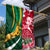 Custom South Africa and England Rugby Garden Flag The Red Rose Protea Pattern - Wonder Print Shop