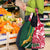 Custom South Africa and England Rugby Grocery Bag The Red Rose Protea Pattern