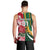 Custom South Africa and England Rugby Men Tank Top The Red Rose Protea Pattern - Wonder Print Shop