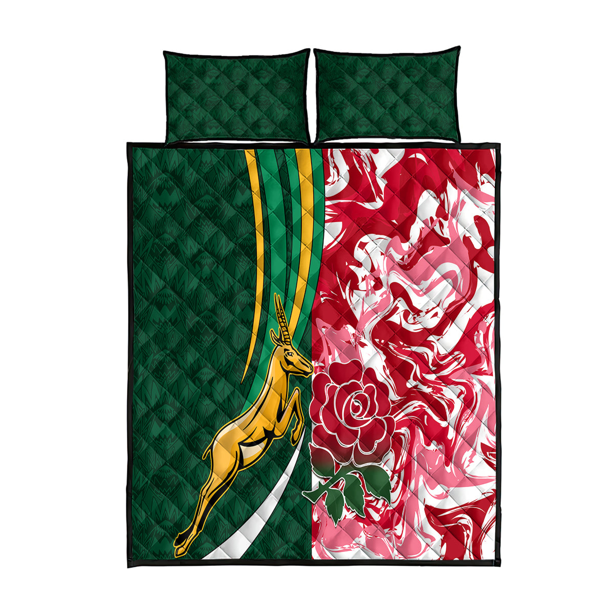 custom-south-africa-and-england-rugby-quilt-bed-set-the-red-rose-protea-pattern