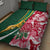 Custom South Africa and England Rugby Quilt Bed Set The Red Rose Protea Pattern - Wonder Print Shop