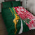 Custom South Africa and England Rugby Quilt Bed Set The Red Rose Protea Pattern - Wonder Print Shop