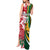 Custom South Africa and England Rugby Tank Maxi Dress The Red Rose Protea Pattern - Wonder Print Shop