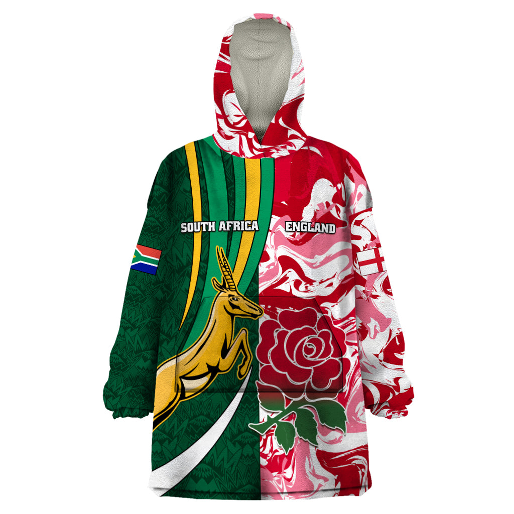 custom-south-africa-and-england-rugby-wearable-blanket-hoodie-the-red-rose-protea-pattern