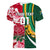 custom-south-africa-and-england-rugby-women-v-neck-t-shirt-the-red-rose-protea-pattern