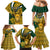 Custom South Africa Rugby Family Matching Mermaid Dress and Hawaiian Shirt Come On Bokke Champion World Cup 2023 - Wonder Print Shop