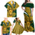 Custom South Africa Rugby Family Matching Off Shoulder Maxi Dress and Hawaiian Shirt Come On Bokke Champion World Cup 2023 - Wonder Print Shop