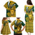 Custom South Africa Rugby Family Matching Puletasi Dress and Hawaiian Shirt Come On Bokke Champion World Cup 2023 - Wonder Print Shop