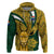 Custom South Africa Rugby Hoodie Come On Bokke Champion World Cup 2023 - Wonder Print Shop