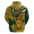 Custom South Africa Rugby Hoodie Come On Bokke Champion World Cup 2023 - Wonder Print Shop