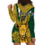 Custom South Africa Rugby Hoodie Dress Come On Bokke Champion World Cup 2023 - Wonder Print Shop