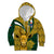 Custom South Africa Rugby Kid Hoodie Come On Bokke Champion World Cup 2023 - Wonder Print Shop