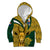 Custom South Africa Rugby Kid Hoodie Come On Bokke Champion World Cup 2023 - Wonder Print Shop