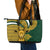 Custom South Africa Rugby Leather Tote Bag Come On Bokke Champion World Cup 2023 - Wonder Print Shop