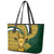 Custom South Africa Rugby Leather Tote Bag Come On Bokke Champion World Cup 2023 - Wonder Print Shop