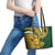 Custom South Africa Rugby Leather Tote Bag Come On Bokke Champion World Cup 2023 - Wonder Print Shop