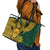 Custom South Africa Rugby Leather Tote Bag Come On Bokke Champion World Cup 2023 - Wonder Print Shop