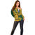 Custom South Africa Rugby Off Shoulder Sweater Come On Bokke Champion World Cup 2023 - Wonder Print Shop