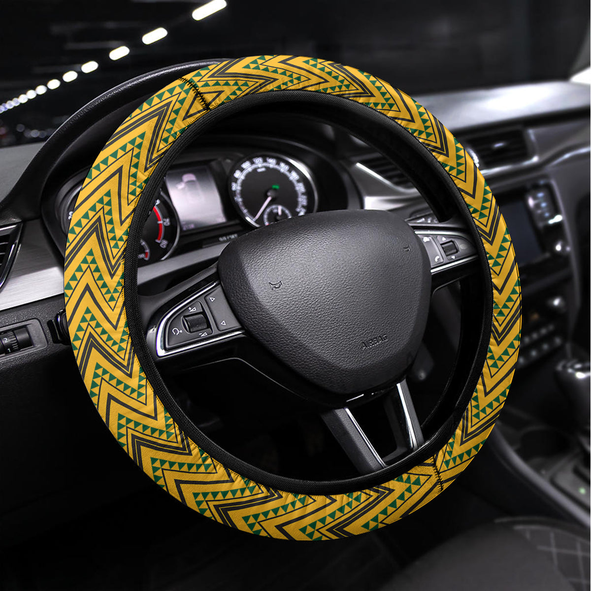 South Africa Rugby Steering Wheel Cover Come On Bokke Champion World Cup 2023 - Wonder Print Shop