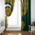 Custom South Africa Rugby Window Curtain Come On Bokke Champion World Cup 2023 - Wonder Print Shop