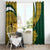 Custom South Africa Rugby Window Curtain Come On Bokke Champion World Cup 2023 - Wonder Print Shop