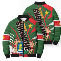 Republiek Suriname Bomber Puffer Jacket Special Edition - Wonder Print Shop