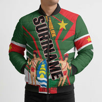 Republiek Suriname Bomber Puffer Jacket Special Edition - Wonder Print Shop