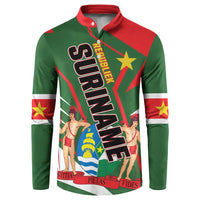 Republiek Suriname Button Sweatshirt Special Edition - Wonder Print Shop