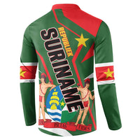 Republiek Suriname Button Sweatshirt Special Edition - Wonder Print Shop