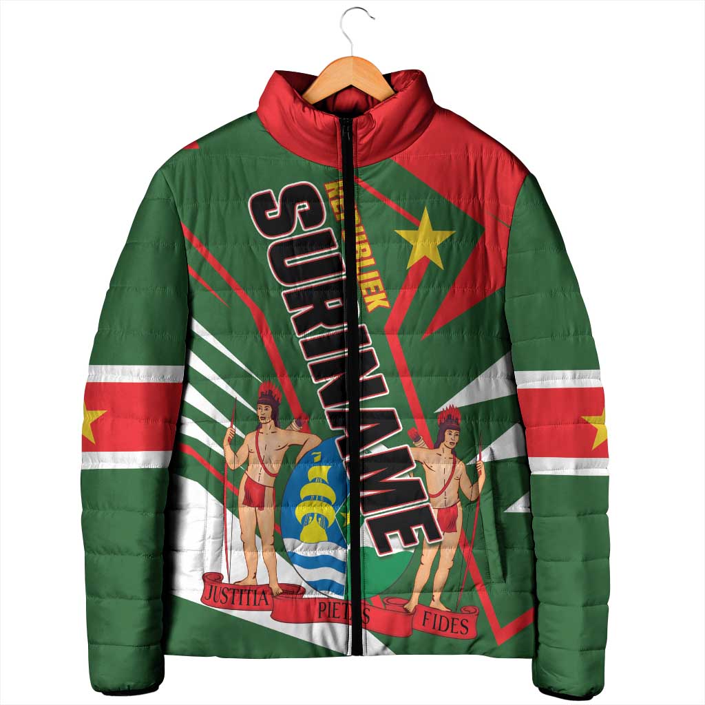 Republiek Suriname Padded Jacket Special Edition - Wonder Print Shop