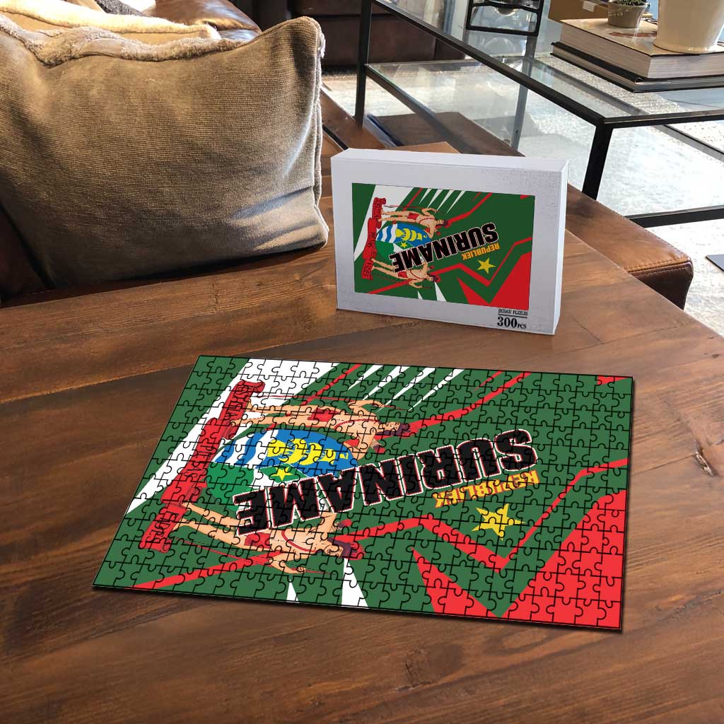 Republiek Suriname Puzzle Special Edition - Wonder Print Shop