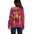 Custom West Indies Cricket Off Shoulder Sweater Windies Great To Be Back