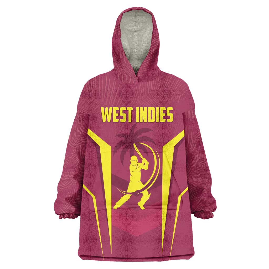 Custom West Indies Cricket Wearable Blanket Hoodie Windies Great To Be Back