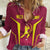 Custom West Indies Cricket Women Casual Shirt Windies Great To Be Back