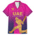 Custom United Arab Emirates Cricket Family Matching Long Sleeve Bodycon Dress and Hawaiian Shirt Go Boys Team UAE - Wonder Print Shop