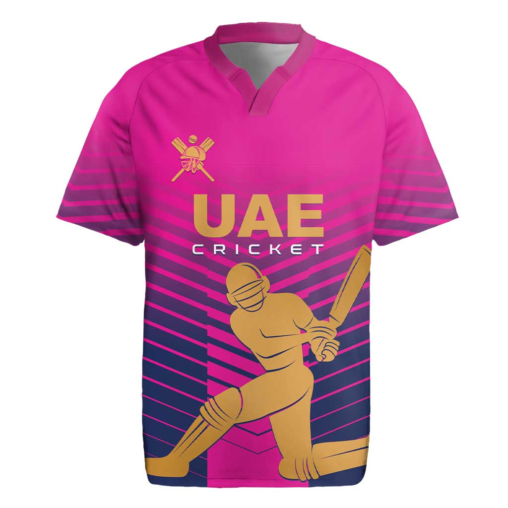 Custom United Arab Emirates Cricket Rugby Jersey Go Boys Team UAE